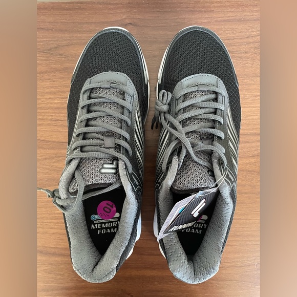 NWT Fila Memory Foam Coolmax Sneakers Men Size 10.5 - Picture 2 of 11